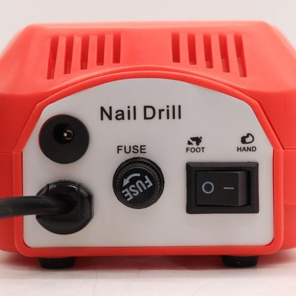 Фрезер для манікюру Naill Drill ZS-601 на 45 Вт 35000 об/хв, Червоний / Апарат для манікюру та педикюру 234563368 фото