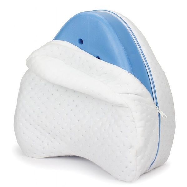 Подушка ортопедична для ніг і колін (25x23х15,5см) Leg Pillow / Подушка під ноги для сну 123462188 фото