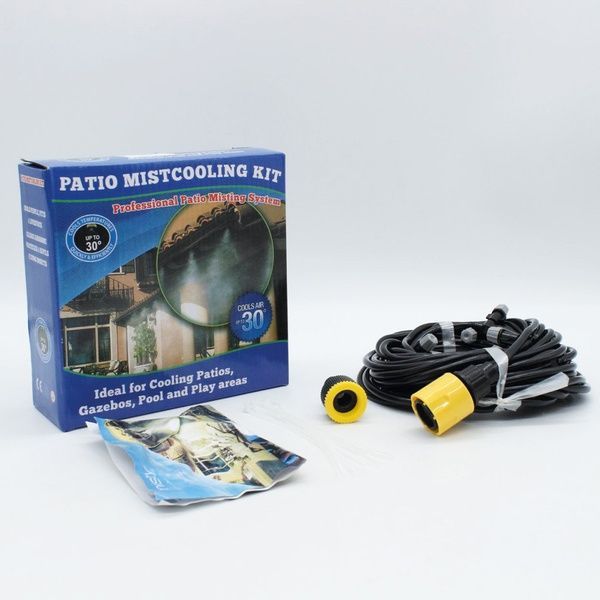 Система туманообразования 10м, 10 форсунок "Оазис" / Садовый туманообразователь / Система полива сада 23457969901 фото