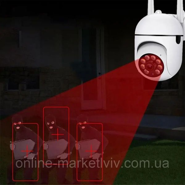 Уличная WiFi камера 2Мп FullHD с питанием от USB/Wi-Fi камера видеонаблюдения 23456889801 фото