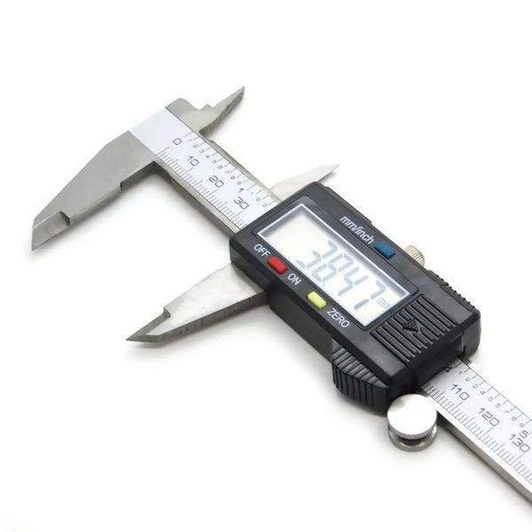 Цифровой штангенциркуль 150 мм, Digital Caliper + кейс / Микрометр с LCD дисплеем / Электронный штангенциркуль 234573150 фото
