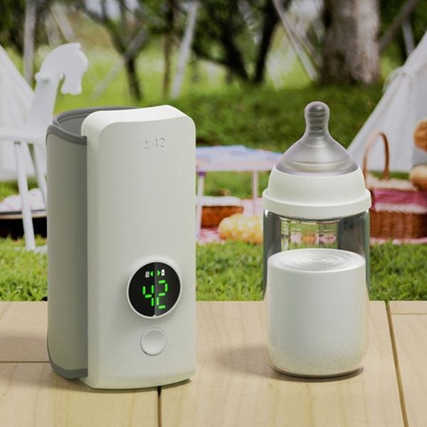 Подогреватель для бутылочек с 6 режимами до +55&deg; от USB Milk Shaker LY-872 / Термочехол для бутылочек 234580328 фото