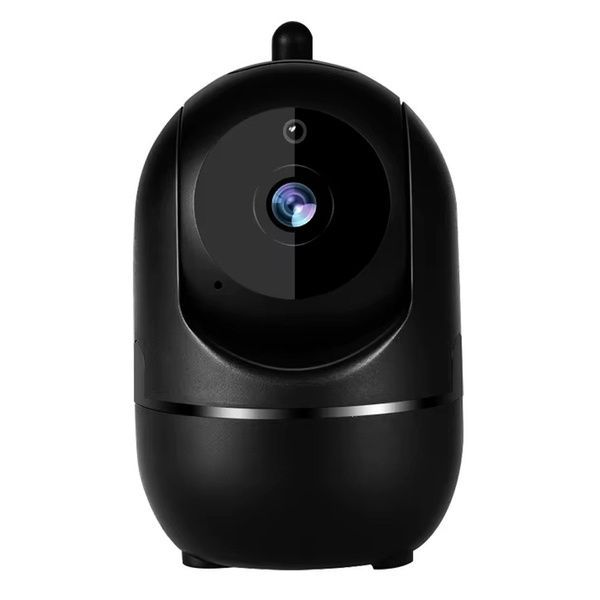 Поворотная IP камера видеонаблюдения с WiFi, 1080P, YCC365Plus, Черный / Беспроводная видеокамера / Видеоняня 234577514 фото
