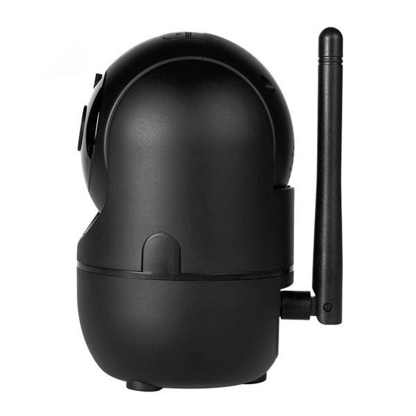 Поворотная IP камера видеонаблюдения с WiFi, 1080P, YCC365Plus, Черный / Беспроводная видеокамера / Видеоняня 234577514 фото