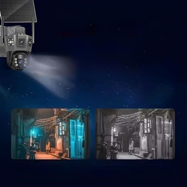 Солнечная 6MP WiFi камера видеонаблюдения TP-18 / Уличная камера / Беспроводная камера наблюдения 234572806 фото