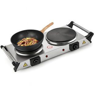 Двоконфоркова електроплита BM-HD04ST, 2500 Вт / Кухонна плита електрична / Електроплита 234575597 фото