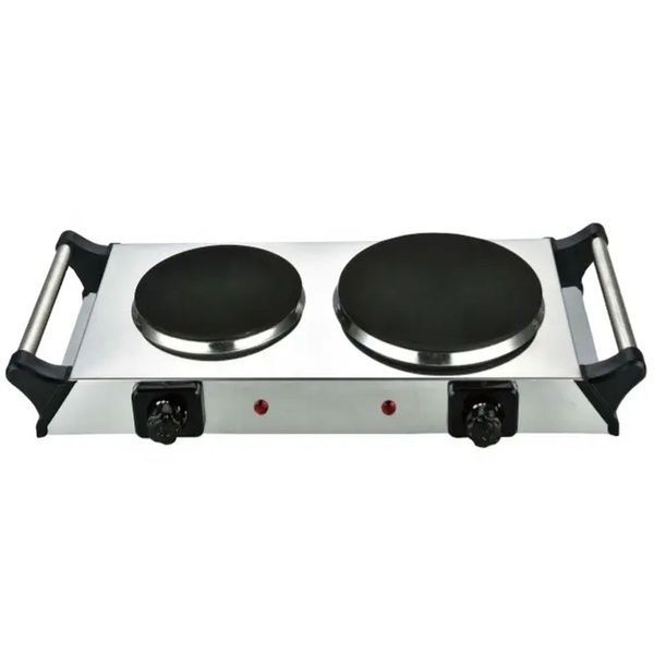 Двухконфорочная электроплита BM-HD04ST, 2500 Вт / Кухонная плита электрическая / Электроплита 234575597 фото