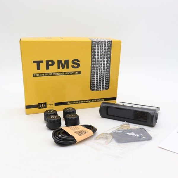 Система контроля давления в шинах TPMS+SOLAR с солнечной панелью / Датчик давления в шинах авто с дисплеем 234562145 фото