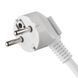 Мережевий фільтр-подовжувач 2м (3х220В+4хUSB+1хType-C), F09U, Білий / Електрична переноска з вимикачем 23457780301 фото 4