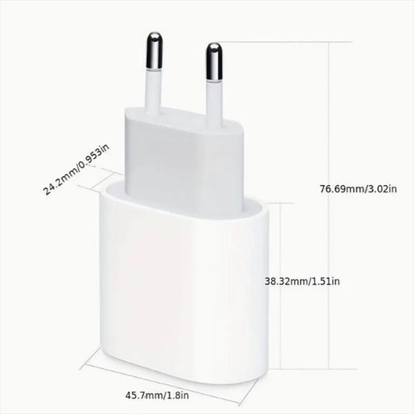 Сетевое зарядное устройство 20W USB-C / Зарядка для телефона / Зарядный телефон / Блочок быстрой зарядки 234579131 фото