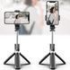 Селфі палиця штатив 70см з пультом Selfie Stick L01 / Монопод для телефону / Телескопічний трипод для селфі 234568618 фото 8