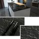 Самоклеюча плівка 5м чорний мармур для кухні Kitchen Sticker / Мармурова наклейка на кухонний фартух 234568680 фото 5
