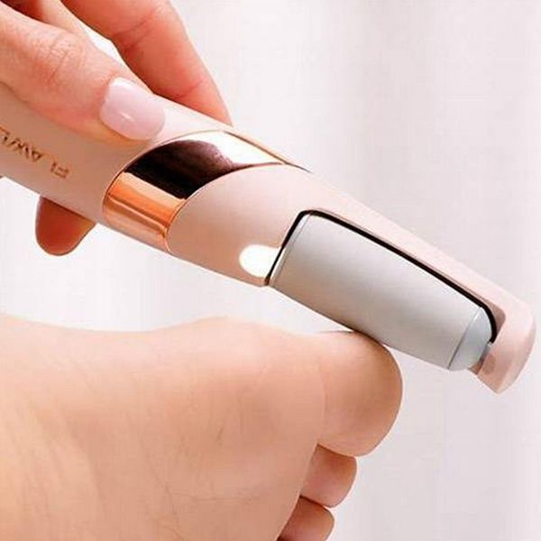 Аппарат для педикюра + 2 ролика, Flawless Pedi / Электрическая пемза для ног / Роликовая пилка для пяток 234569263 фото