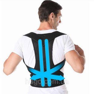 Грудопоперековий корсет для правильної постави Back Pain Need Help, Розмір S-3XL / Бандаж-коректор для спини, 2XL 23456816004 фото