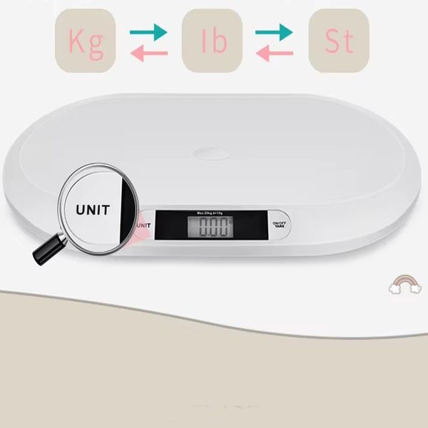 Ваги дитячі електронні BABY SCALE до 20 кг / Ваги для дітей / Ваги напольні для новонароджених 234588385 фото