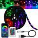 Світлодіодна стрічка 5 м, від USB, Bluetooth + пульт, Led mood lights / Розумна стрічка / RGB стрічка від павербанку 234571409 фото 1