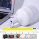 Аккумуляторная лампа для кемпинга 80Вт, с крючком + USB / Лампа на аккумуляторе / Кемпинговая Лед лампа 234576109 фото 7