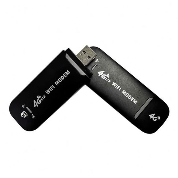 4G USB модем із SIM карткою, 150 Мбіт/с, радіус 15м / Мобільний модем / 4G роутер / 4G WiFi modem 234576086 фото