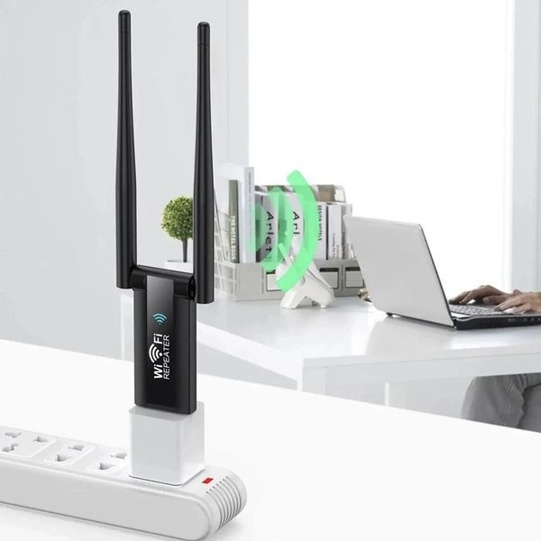 Усилитель WIFI сигнала, до 300 Мбит/с от USB / Ретранслятор WIFI / Репиттер WIFI / Усилитель вайфай 234569835 фото