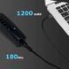 Тример для стрижки + 3 насадки, USB, KM-2299 / Акумуляторний тример для бороди / Машинка для стрижки волосся 234572836 фото 7