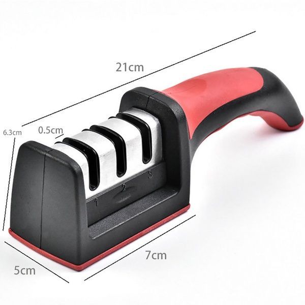 Точилка для ножей ручная, Sharpener RS-168 NJ-523 / Кухонная ножечка с ручкой / Ручная точилка ножей 234565861 фото