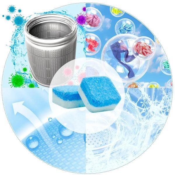 Таблетки для чистки стиральных машин Washing machine cleaner No2 / Средство для очистки стиральных машин 234563694 фото