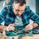 Портативний паяльник з дисплеєм 450&deg;, USB, C200S G / Акумуляторний паяльник / Паяльник для мікросхем 234576626 фото 2