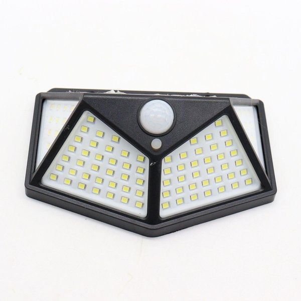 Вуличний ліхтар прожектор на сонячній батареї (100LED, 10W) BK-100 / Світлодіодний ліхтар підвісний 234560112 фото