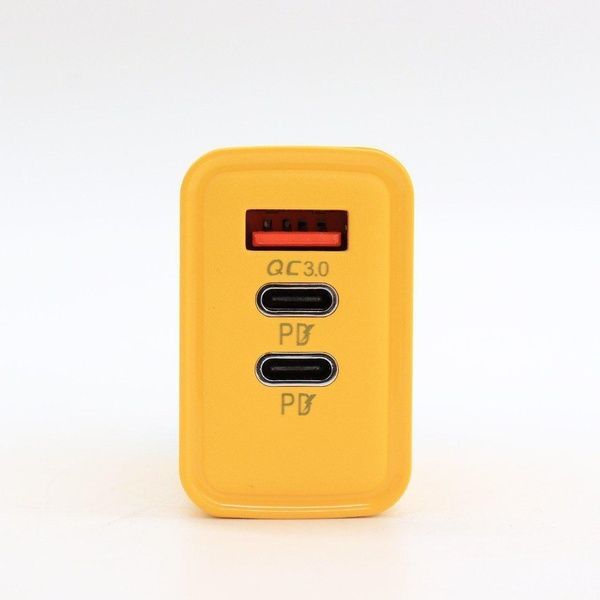 Зарядний пристрій 65W, 1xUSB, 2хType-C / Швидка зарядка для телефону / Адаптер для заряджання 234575340 фото