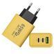 Зарядний пристрій 65W, 1xUSB, 2хType-C / Швидка зарядка для телефону / Адаптер для заряджання 234575340 фото 4