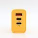 Зарядний пристрій 65W, 1xUSB, 2хType-C / Швидка зарядка для телефону / Адаптер для заряджання 234575340 фото 9