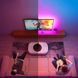 Світлодіодна стрічка з пультом 5 м, від USB, TV LED Strip CB-5050 / Силіконова самоклеюча led стрічка для тв 234568418 фото 5