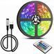 Світлодіодна стрічка з пультом 5 м, від USB, TV LED Strip CB-5050 / Силіконова самоклеюча led стрічка для тв 234568418 фото 1