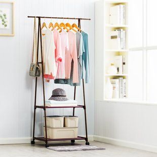 Пересувна вішалка для одягу до 20 кг The New Coat Rack (160 х 55 х 42 см) / Підлогова стійка для одягу 234560127 фото