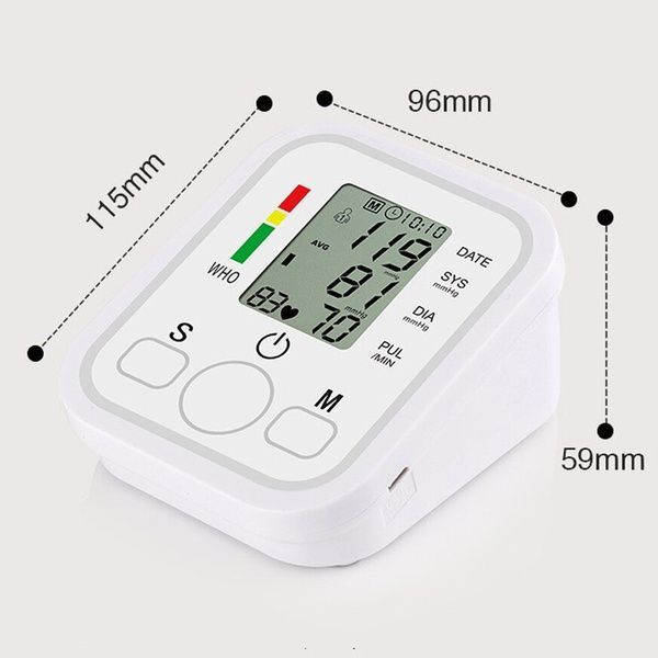 Автоматичний тонометр на плече, на батарейках та USB, ARM Style BW-3205 / Апарат для вимірювання тиску 23456816301 фото