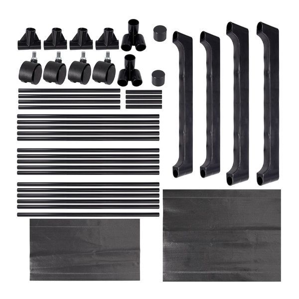 Пересувна вішалка для одягу до 20 кг The New Coat Rack (160 х 55 х 42 см) / Підлогова стійка для одягу 234560127 фото
