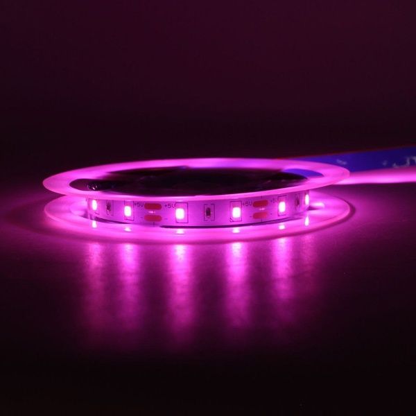 5м Світлодіодна фітолента для рослин від USB / LED стрічка для розсади / Фітострічка для вирощування рослин 234573613 фото
