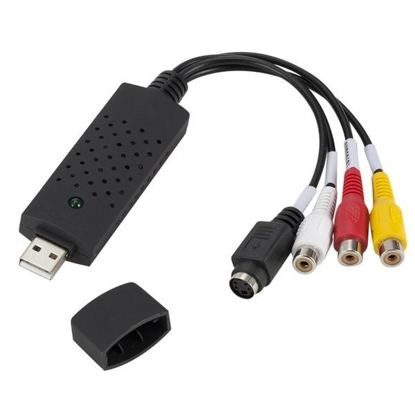 Карта видеозахвата USB, Easier Capture / Адаптер захвата видео, аудио / Прибор для оцифровки пленочных кассет 234570153 фото