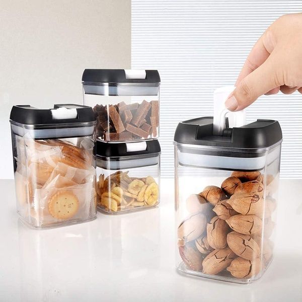 Набор контейнеров 7 шт для сыпучих Food storage container / Органайзеры для хранения круп 234568721 фото