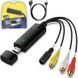 Карта видеозахвата USB, Easier Capture / Адаптер захвата видео, аудио / Прибор для оцифровки пленочных кассет 234570153 фото 1