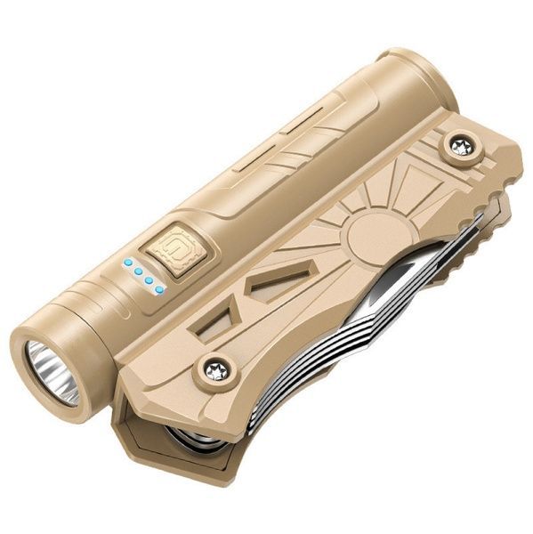 Мультитул LF-800 з ліхтарем та Power Bank 5-в-1 / Акумуляторний ліхтар-інструмент 234572570 фото