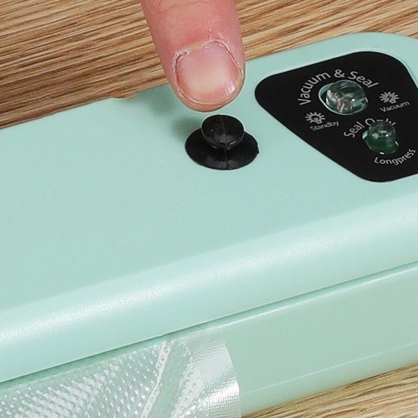 Вакуумный упаковщик продуктов питания Vacuum Sealer / Вакууматор домашний для еды 23456246502 фото