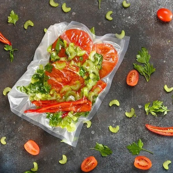 Пакети для вакууматора 3мх25см / Рифлений рулон пакетів для вакууматора / Вакуумні пакети для продуктів 23459006701 фото
