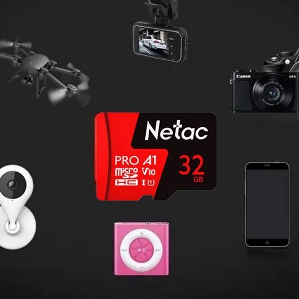 Карта пам'яті на 32 ГБ, Netac / Флеш карта / Флешка для телефону / Micro sd карта для телефону / Карта micro sd 234587050 фото
