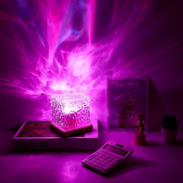 Настольная лампа-ночник "Водяная бридж" (16 цветов, пульт ДУ, USB) / RGB Лампа-ночник 234573701 фото