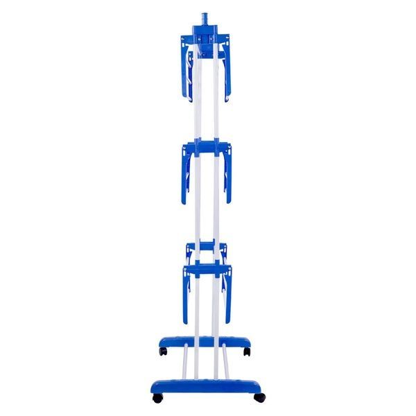 Складна сушарка для білизни до 50 кг (172х73х64см) Garment Rack With Wheels / Багатоярусна вішалка для одягу 123459786 фото