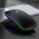 Беспроводная мышь с RGB подсветкой, Bluetooth, 1600DPI / Аккумуляторная бесшумная мышь для ПК 23456843202 фото 7