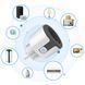 Умная WiFi розетка 20А с счетчиком электроэнергии Tuya Smart 4400Вт, Бело-серая / Розетка с подключением к телефону 23456741602 фото 3