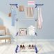 Складна сушарка для білизни до 50 кг (172х73х64см) Garment Rack With Wheels / Багатоярусна вішалка для одягу 123459786 фото 6