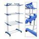 Складна сушарка для білизни до 50 кг (172х73х64см) Garment Rack With Wheels / Багатоярусна вішалка для одягу 123459786 фото 5
